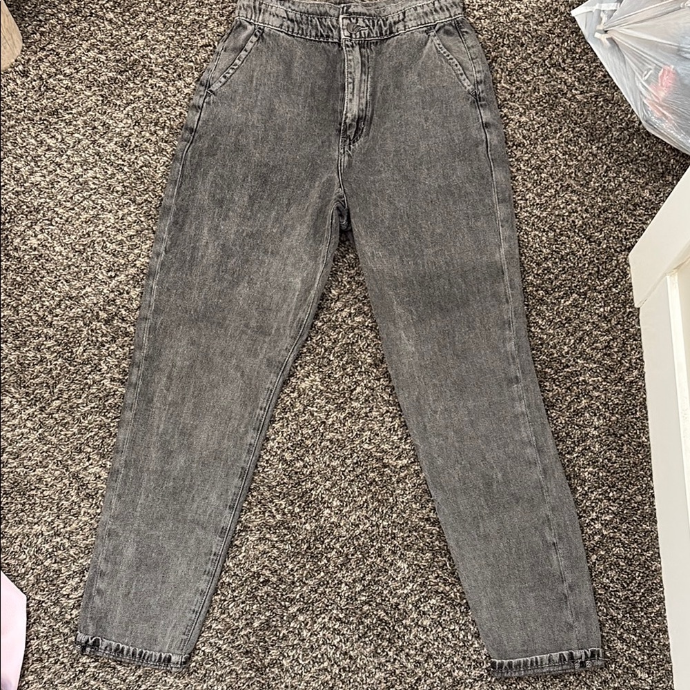 Gray Denim Jeans
